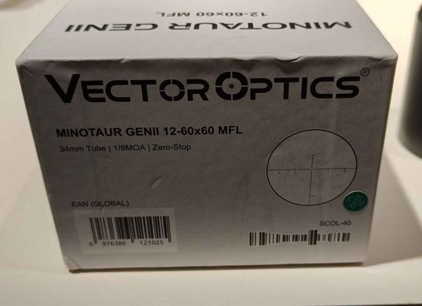 دوربین تفنگ تک وکتور VECTOR OPTICS مدل MINOTAUR GEM2 12.60×60 MFL