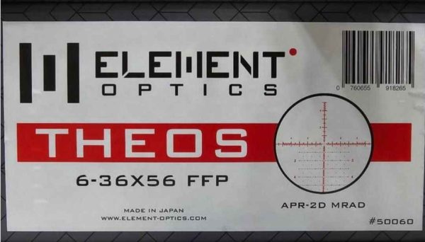 دوربین المنت Theos 6-36x50 FFP