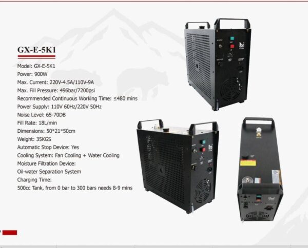 کمپرسور برند جی ایکس مدل E-5K1