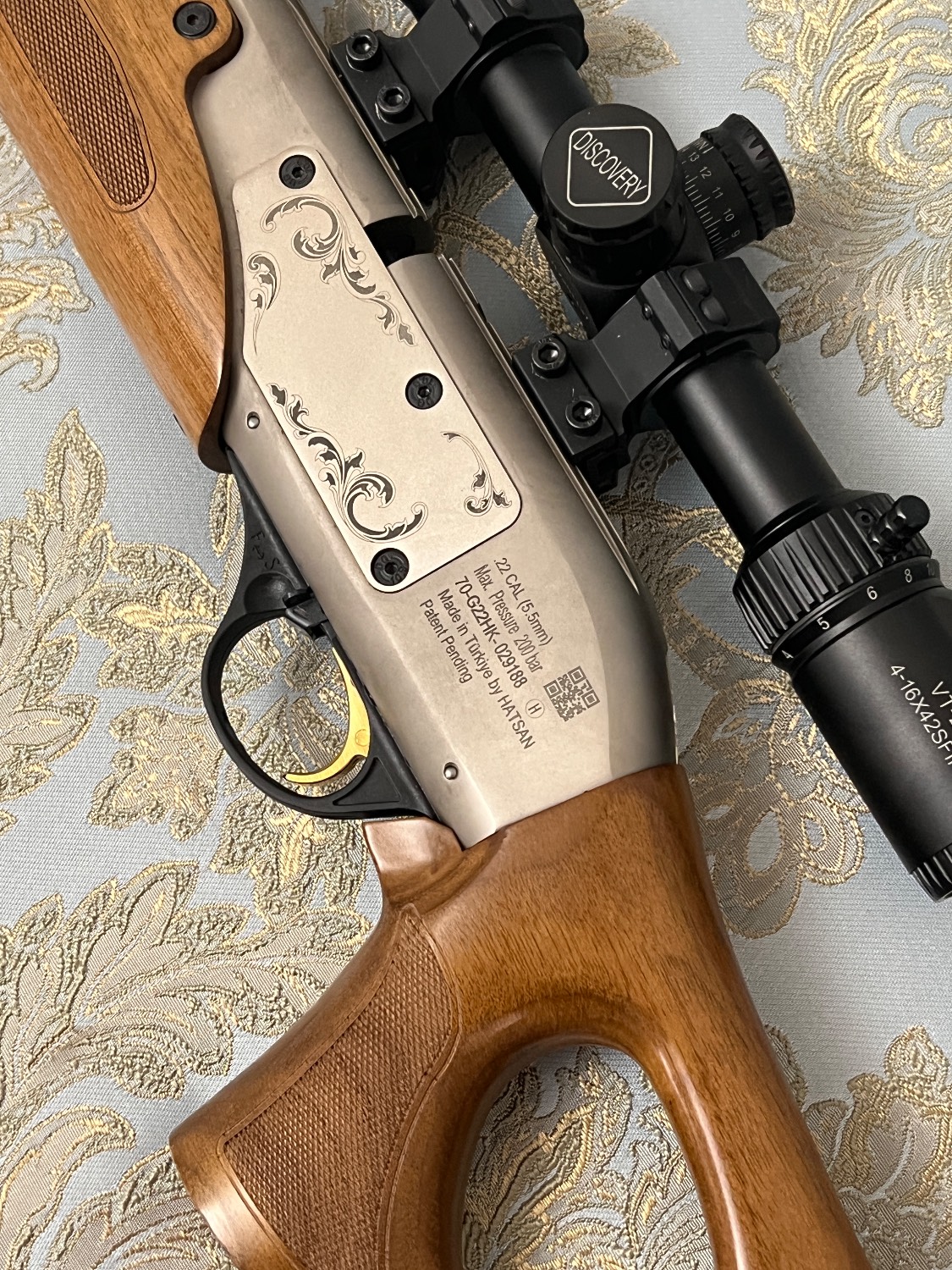 تفنگ بادی پی سی پی هاتسان گالاتیان کارکرده