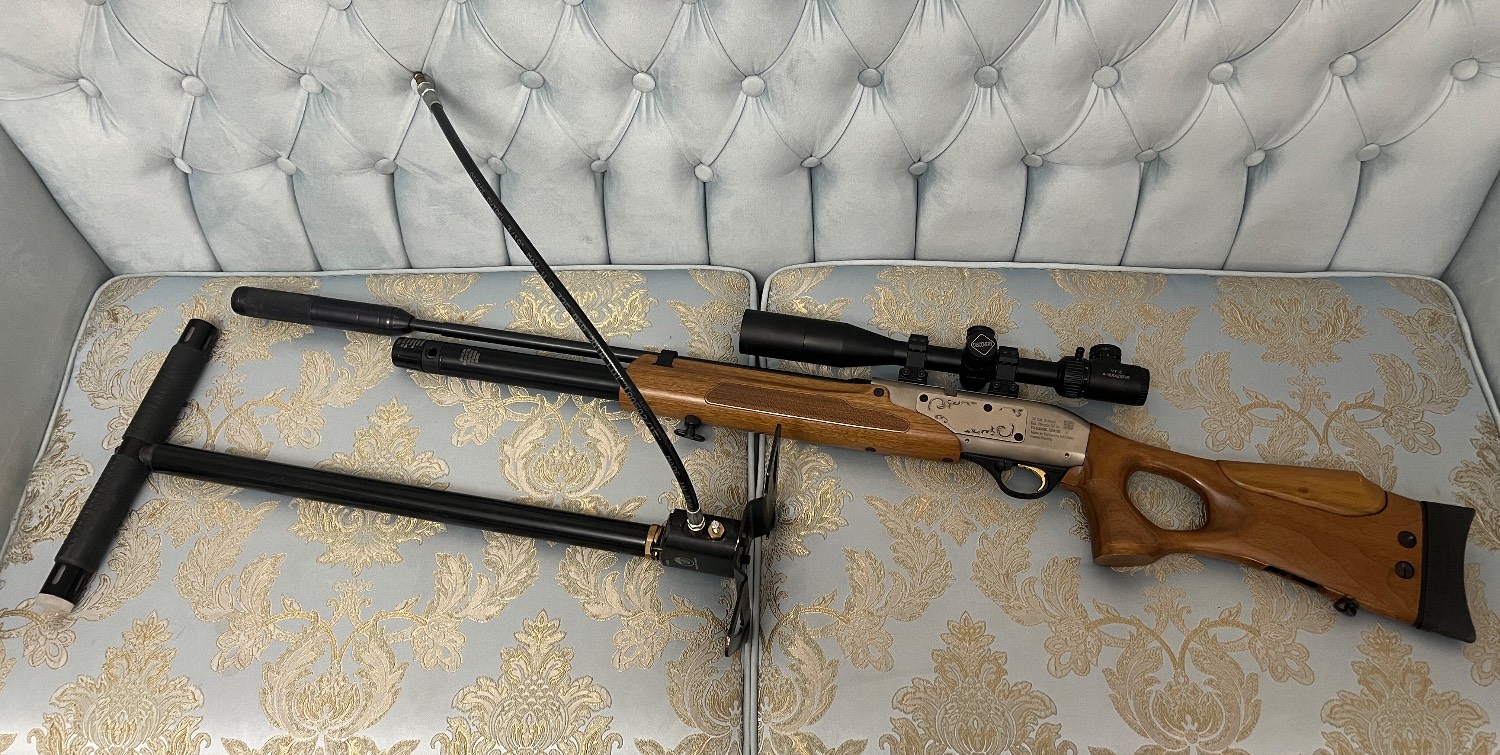 عکس تفنگ بادی پی سی پی هاتسان گالاتیان کارکرده